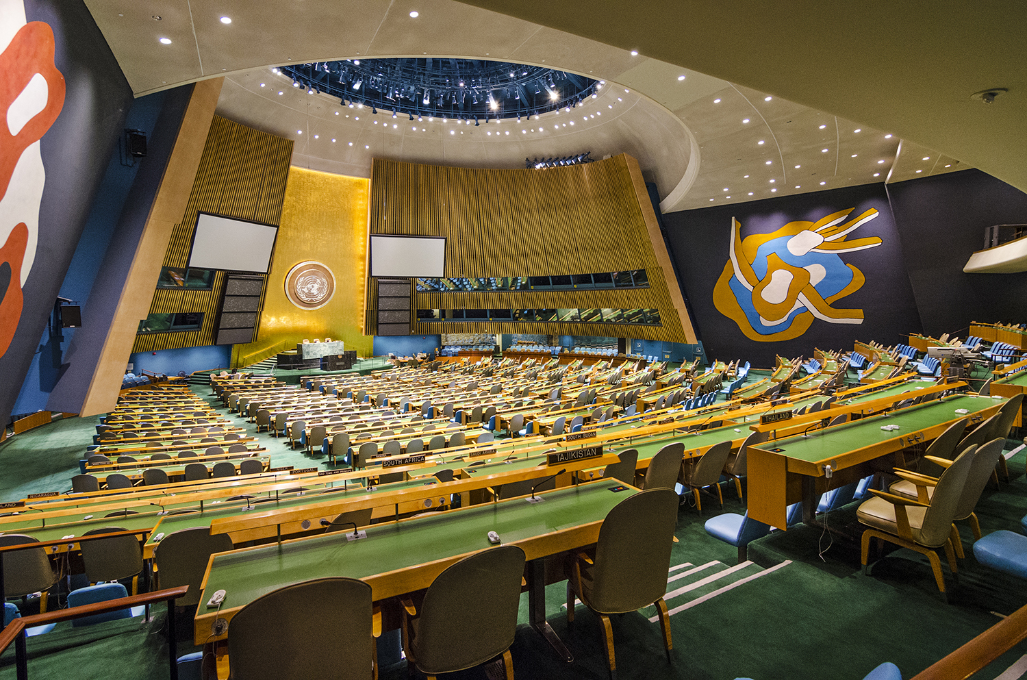  The United Nations General Assembly Hall 