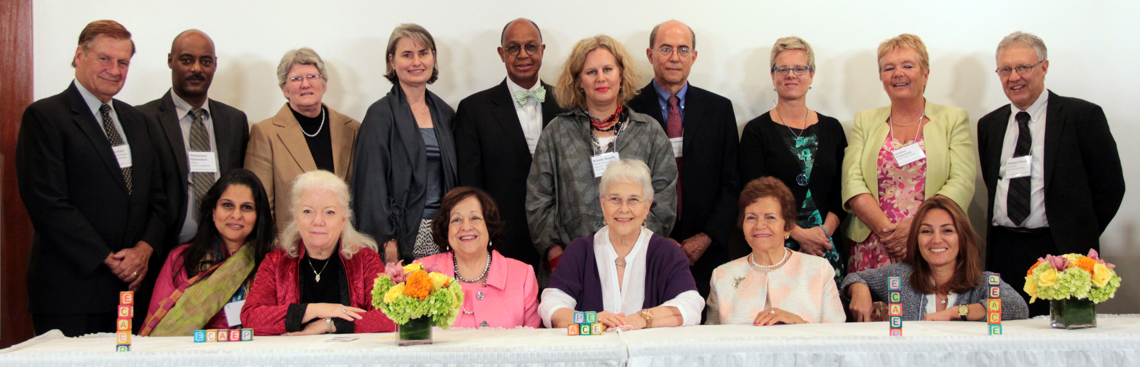 Presenters at the ECPC launch at UNICEF, HQ (Sept. 2013). Photo: NS Fallon