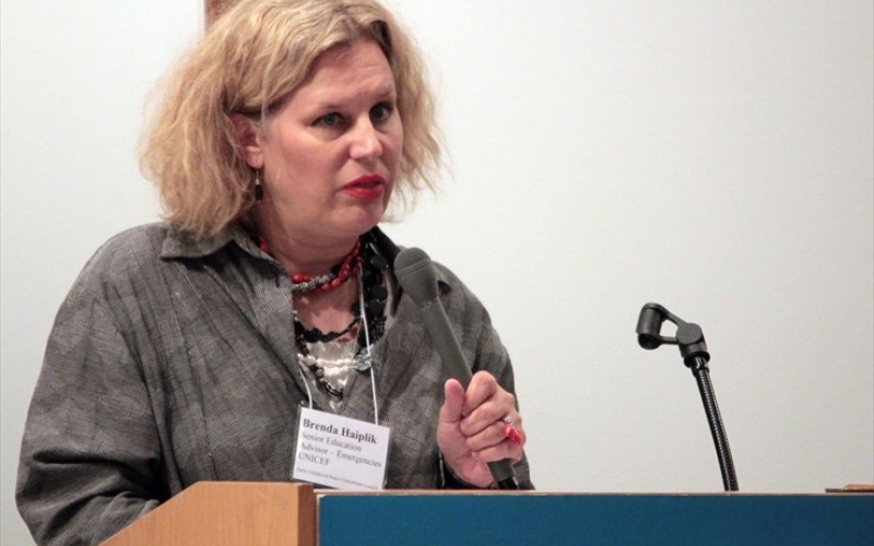 Dr. Brenda Haiplik, Senior Education Advisor - Emergencies, UNICEF  Programmatic 