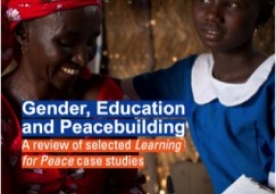 Gender, Education and Peacebuilding: A Review of Learning for Peace Case Studies, UNICEF, 2016