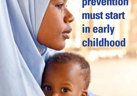 Brochure SRSB-VAC "Violence prevention must start in early childhood' © UNICEF