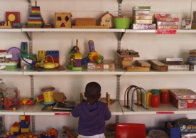 An early-learning toy library in Johannesburg, South Africa 